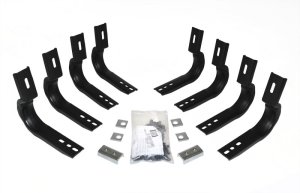 GMC Sierra 3500HD Side Step Mounting Brackets - Go Rhino - OE Xtreme - `07-`10 GMC Sierra 3500HD Side Step Mounting Brackets - Go Rhino - OE Xtreme - `07-`10